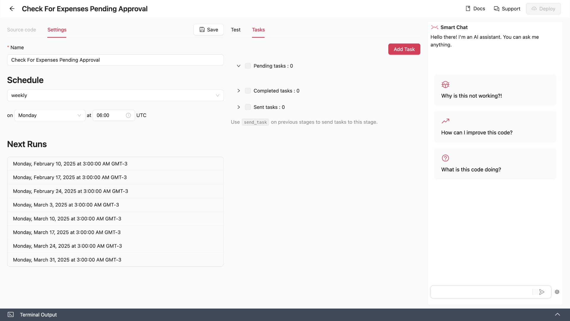 Task Scheduling & Automation